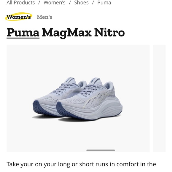 Puma Mag Max Nitro Blue Sneakers - Picture 9 of 11